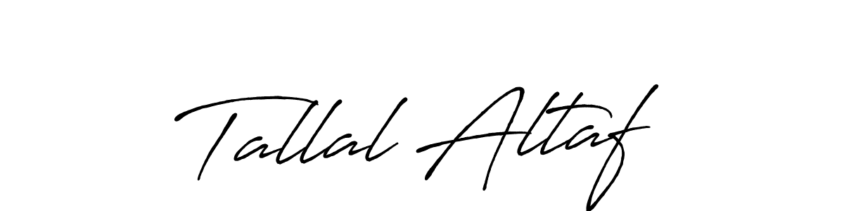 Make a short Tallal Altaf signature style. Manage your documents anywhere anytime using Antro_Vectra_Bolder. Create and add eSignatures, submit forms, share and send files easily. Tallal Altaf signature style 7 images and pictures png