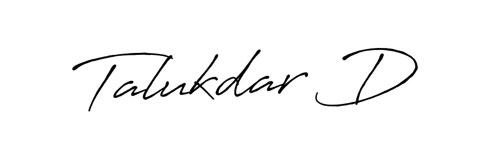 This is the best signature style for the Talukdar D name. Also you like these signature font (Antro_Vectra_Bolder). Mix name signature. Talukdar D signature style 7 images and pictures png