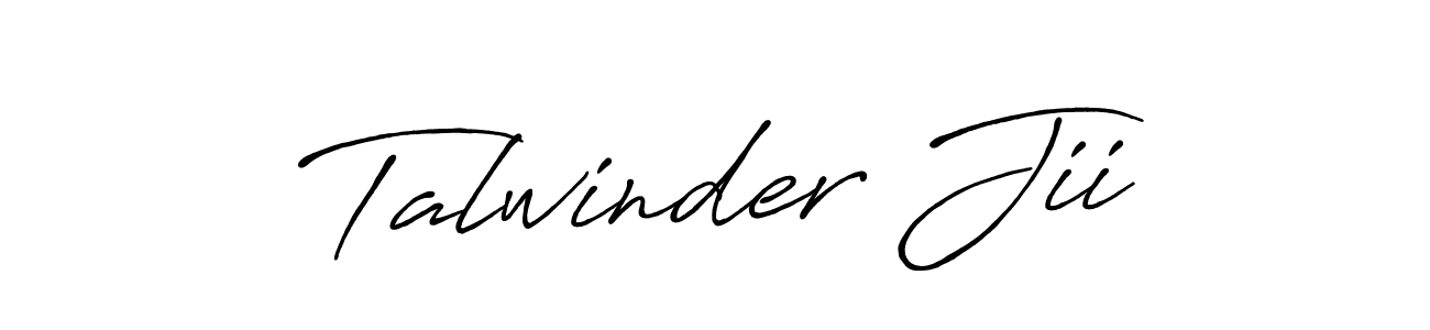 Antro_Vectra_Bolder is a professional signature style that is perfect for those who want to add a touch of class to their signature. It is also a great choice for those who want to make their signature more unique. Get Talwinder Jii name to fancy signature for free. Talwinder Jii signature style 7 images and pictures png