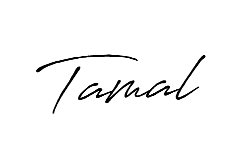 Also You can easily find your signature by using the search form. We will create Tamal name handwritten signature images for you free of cost using Antro_Vectra_Bolder sign style. Tamal signature style 7 images and pictures png