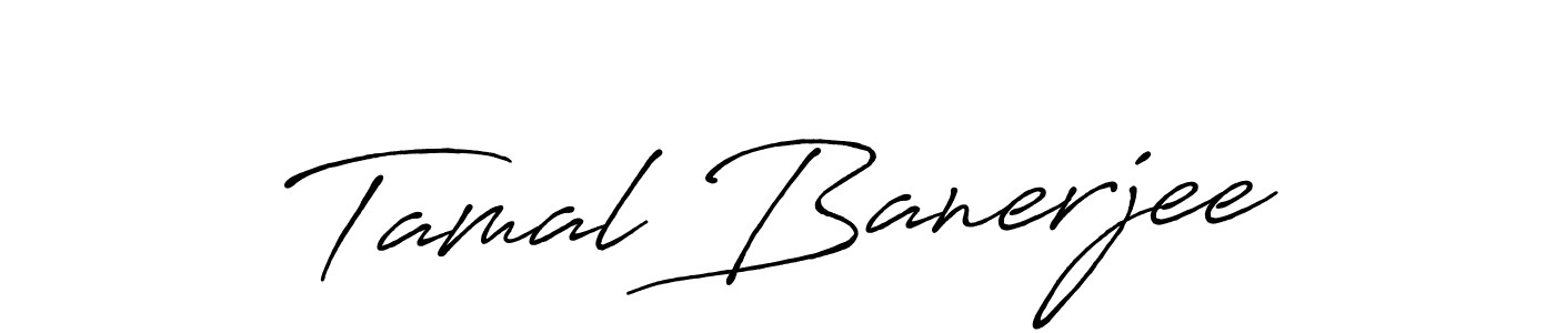 Make a beautiful signature design for name Tamal Banerjee. Use this online signature maker to create a handwritten signature for free. Tamal Banerjee signature style 7 images and pictures png