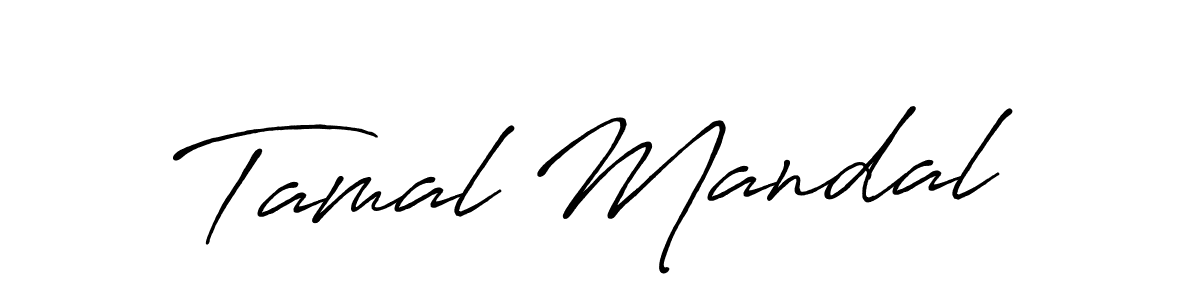 How to make Tamal Mandal signature? Antro_Vectra_Bolder is a professional autograph style. Create handwritten signature for Tamal Mandal name. Tamal Mandal signature style 7 images and pictures png