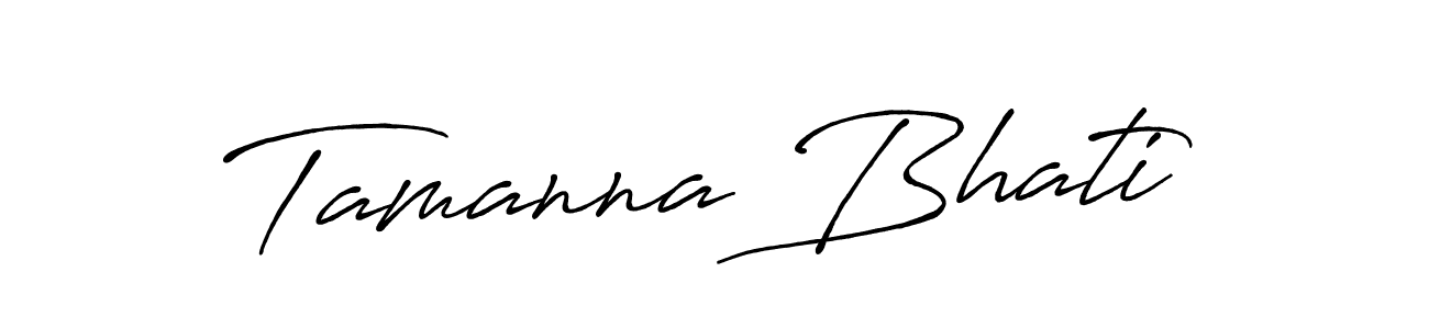 Make a short Tamanna Bhati signature style. Manage your documents anywhere anytime using Antro_Vectra_Bolder. Create and add eSignatures, submit forms, share and send files easily. Tamanna Bhati signature style 7 images and pictures png