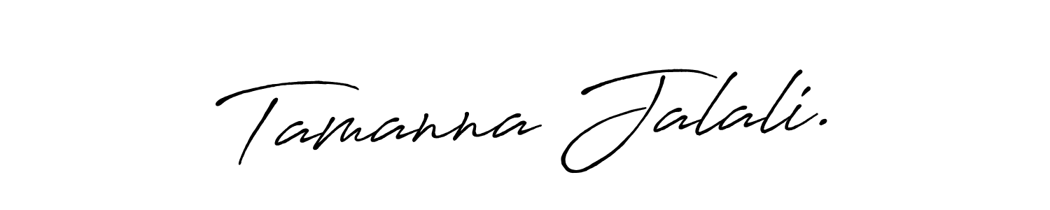 Similarly Antro_Vectra_Bolder is the best handwritten signature design. Signature creator online .You can use it as an online autograph creator for name Tamanna Jalali.. Tamanna Jalali. signature style 7 images and pictures png