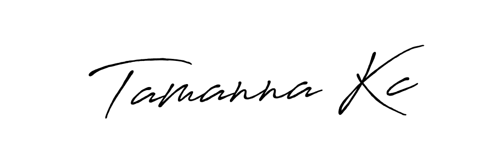 The best way (Antro_Vectra_Bolder) to make a short signature is to pick only two or three words in your name. The name Tamanna Kc include a total of six letters. For converting this name. Tamanna Kc signature style 7 images and pictures png