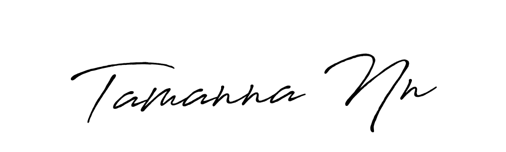 Tamanna Nn stylish signature style. Best Handwritten Sign (Antro_Vectra_Bolder) for my name. Handwritten Signature Collection Ideas for my name Tamanna Nn. Tamanna Nn signature style 7 images and pictures png