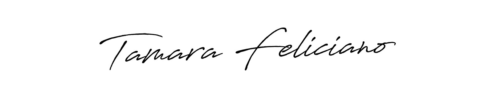Make a beautiful signature design for name Tamara Feliciano. Use this online signature maker to create a handwritten signature for free. Tamara Feliciano signature style 7 images and pictures png