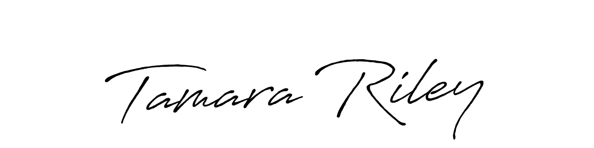 The best way (Antro_Vectra_Bolder) to make a short signature is to pick only two or three words in your name. The name Tamara Riley include a total of six letters. For converting this name. Tamara Riley signature style 7 images and pictures png