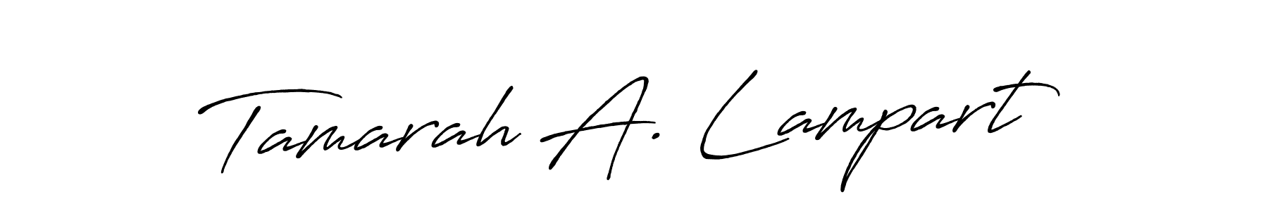 Also You can easily find your signature by using the search form. We will create Tamarah A. Lampart name handwritten signature images for you free of cost using Antro_Vectra_Bolder sign style. Tamarah A. Lampart signature style 7 images and pictures png