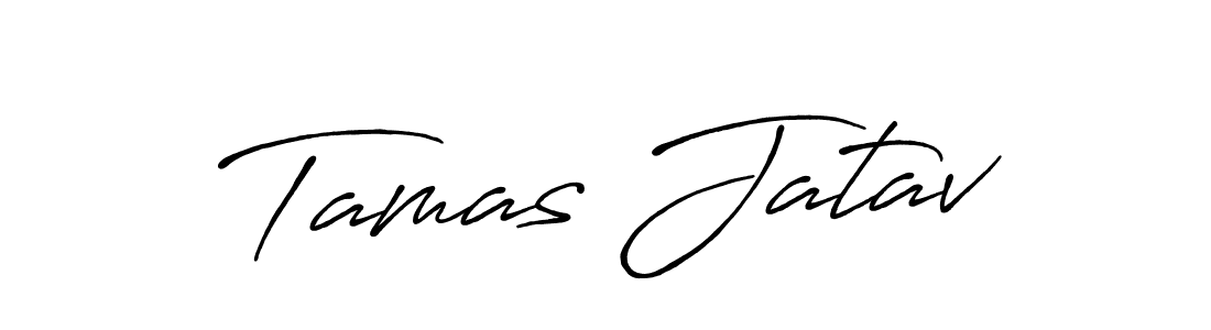 Design your own signature with our free online signature maker. With this signature software, you can create a handwritten (Antro_Vectra_Bolder) signature for name Tamas Jatav. Tamas Jatav signature style 7 images and pictures png
