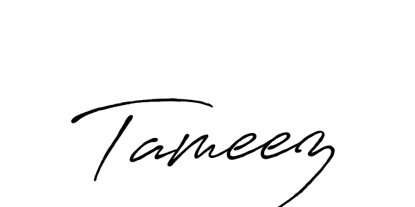 Make a beautiful signature design for name Tameez. Use this online signature maker to create a handwritten signature for free. Tameez signature style 7 images and pictures png