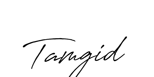 How to Draw Tamgid signature style? Antro_Vectra_Bolder is a latest design signature styles for name Tamgid. Tamgid signature style 7 images and pictures png
