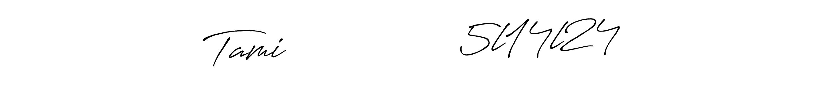 You can use this online signature creator to create a handwritten signature for the name Tami                5l14l24. This is the best online autograph maker. Tami                5l14l24 signature style 7 images and pictures png