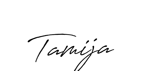 Make a beautiful signature design for name Tamija. Use this online signature maker to create a handwritten signature for free. Tamija signature style 7 images and pictures png