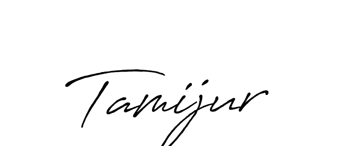 Similarly Antro_Vectra_Bolder is the best handwritten signature design. Signature creator online .You can use it as an online autograph creator for name Tamijur. Tamijur signature style 7 images and pictures png