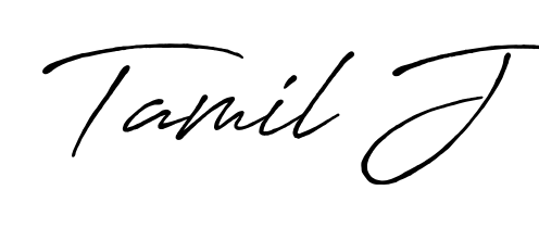 Discover the perfect balance of readability and style for Tamil J with Antro_Vectra_Bolder font. Create your dream signature today. Tamil J signature style 7 images and pictures png