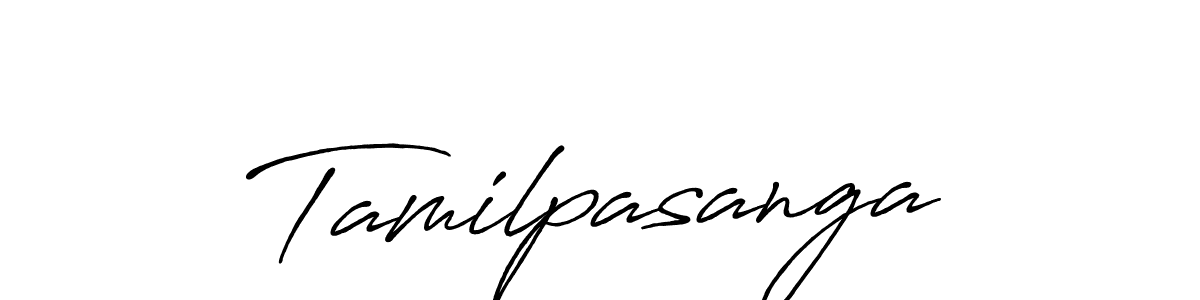 How to make Tamilpasanga signature? Antro_Vectra_Bolder is a professional autograph style. Create handwritten signature for Tamilpasanga name. Tamilpasanga signature style 7 images and pictures png