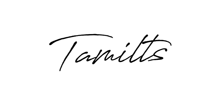 Make a beautiful signature design for name Tamilts. Use this online signature maker to create a handwritten signature for free. Tamilts signature style 7 images and pictures png