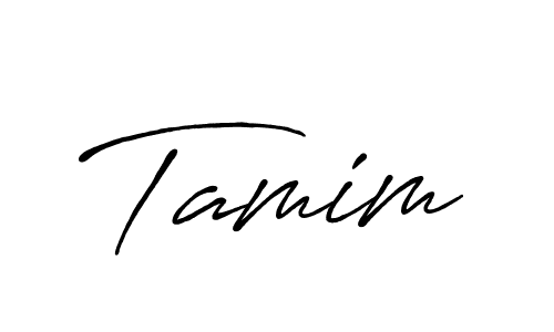 Make a beautiful signature design for name Tamim. With this signature (Antro_Vectra_Bolder) style, you can create a handwritten signature for free. Tamim signature style 7 images and pictures png