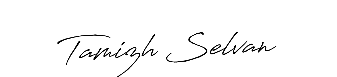 How to Draw Tamizh Selvan signature style? Antro_Vectra_Bolder is a latest design signature styles for name Tamizh Selvan. Tamizh Selvan signature style 7 images and pictures png