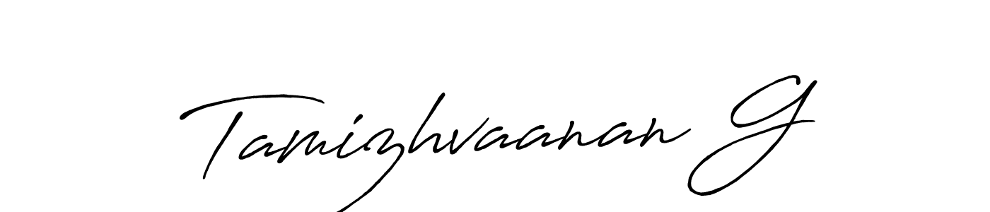 This is the best signature style for the Tamizhvaanan G name. Also you like these signature font (Antro_Vectra_Bolder). Mix name signature. Tamizhvaanan G signature style 7 images and pictures png