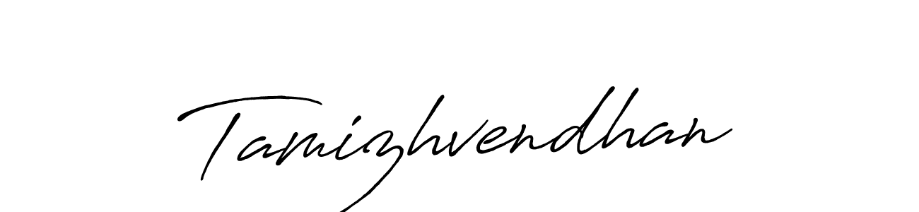 How to Draw Tamizhvendhan signature style? Antro_Vectra_Bolder is a latest design signature styles for name Tamizhvendhan. Tamizhvendhan signature style 7 images and pictures png