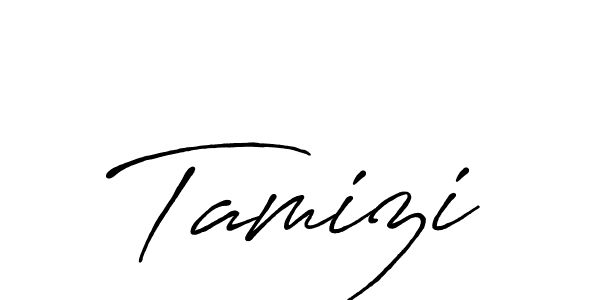 Tamizi stylish signature style. Best Handwritten Sign (Antro_Vectra_Bolder) for my name. Handwritten Signature Collection Ideas for my name Tamizi. Tamizi signature style 7 images and pictures png