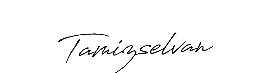 Similarly Antro_Vectra_Bolder is the best handwritten signature design. Signature creator online .You can use it as an online autograph creator for name Tamizselvan. Tamizselvan signature style 7 images and pictures png