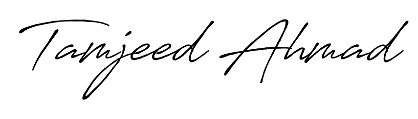 Enhance your business communications with Tamjeed Ahmad signature in Antro_Vectra_Bolder lettering. Clean, modern, and universally compatible. Tamjeed Ahmad signature style 7 images and pictures png