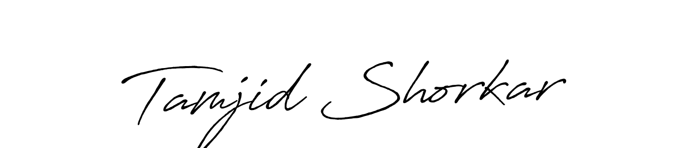 Antro_Vectra_Bolder is a professional signature style that is perfect for those who want to add a touch of class to their signature. It is also a great choice for those who want to make their signature more unique. Get Tamjid Shorkar name to fancy signature for free. Tamjid Shorkar signature style 7 images and pictures png