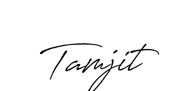 Antro_Vectra_Bolder is a professional signature style that is perfect for those who want to add a touch of class to their signature. It is also a great choice for those who want to make their signature more unique. Get Tamjit name to fancy signature for free. Tamjit signature style 7 images and pictures png