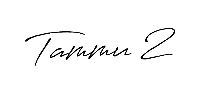 Design your own signature with our free online signature maker. With this signature software, you can create a handwritten (Antro_Vectra_Bolder) signature for name Tammu 2. Tammu 2 signature style 7 images and pictures png