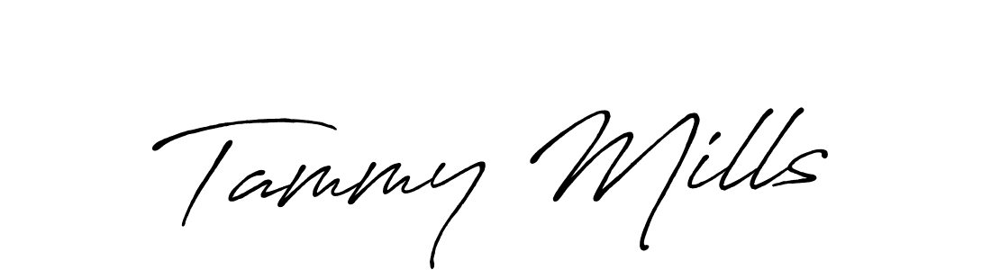 Similarly Antro_Vectra_Bolder is the best handwritten signature design. Signature creator online .You can use it as an online autograph creator for name Tammy Mills. Tammy Mills signature style 7 images and pictures png