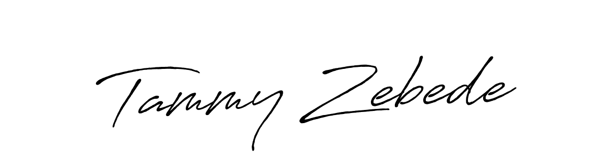 Once you've used our free online signature maker to create your best signature Antro_Vectra_Bolder style, it's time to enjoy all of the benefits that Tammy Zebede name signing documents. Tammy Zebede signature style 7 images and pictures png