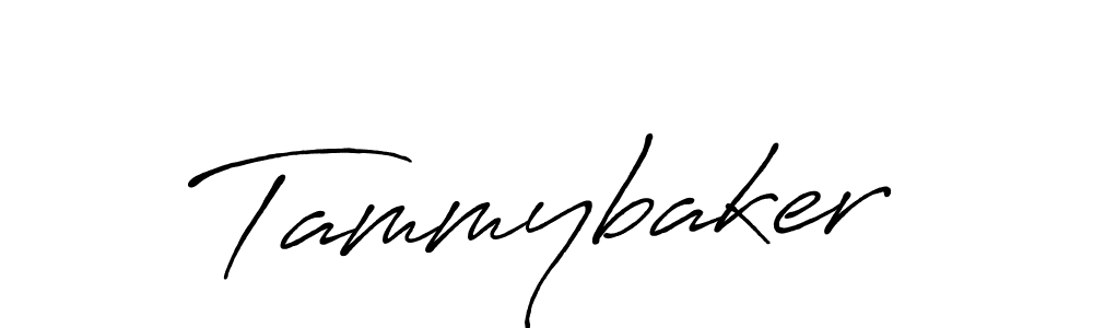 Make a beautiful signature design for name Tammybaker. With this signature (Antro_Vectra_Bolder) style, you can create a handwritten signature for free. Tammybaker signature style 7 images and pictures png