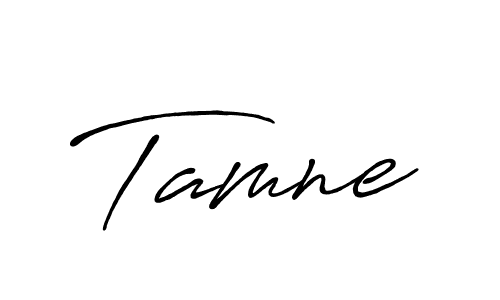 The best way (Antro_Vectra_Bolder) to make a short signature is to pick only two or three words in your name. The name Tamne include a total of six letters. For converting this name. Tamne signature style 7 images and pictures png