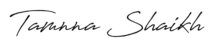 Make a beautiful signature design for name Tamnna Shaikh. With this signature (Antro_Vectra_Bolder) style, you can create a handwritten signature for free. Tamnna Shaikh signature style 7 images and pictures png