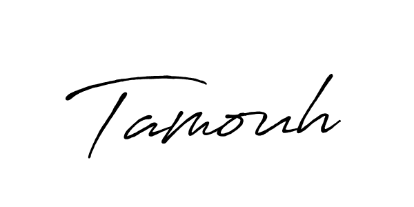 Create a beautiful signature design for name Tamouh. With this signature (Antro_Vectra_Bolder) fonts, you can make a handwritten signature for free. Tamouh signature style 7 images and pictures png