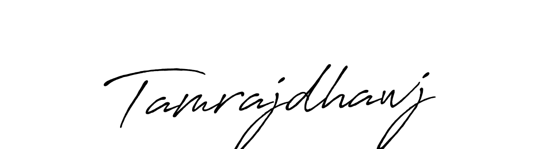 How to make Tamrajdhawj signature? Antro_Vectra_Bolder is a professional autograph style. Create handwritten signature for Tamrajdhawj name. Tamrajdhawj signature style 7 images and pictures png