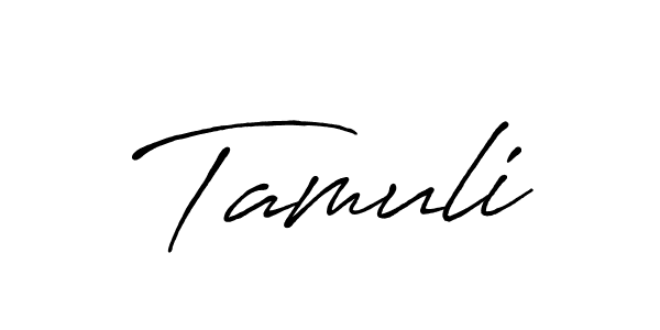 The best way (Antro_Vectra_Bolder) to make a short signature is to pick only two or three words in your name. The name Tamuli include a total of six letters. For converting this name. Tamuli signature style 7 images and pictures png
