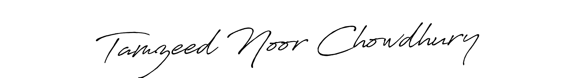 Use a signature maker to create a handwritten signature online. With this signature software, you can design (Antro_Vectra_Bolder) your own signature for name Tamzeed Noor Chowdhury. Tamzeed Noor Chowdhury signature style 7 images and pictures png