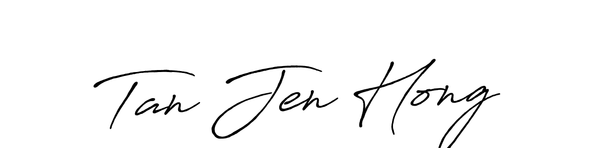 Once you've used our free online signature maker to create your best signature Antro_Vectra_Bolder style, it's time to enjoy all of the benefits that Tan Jen Hong name signing documents. Tan Jen Hong signature style 7 images and pictures png
