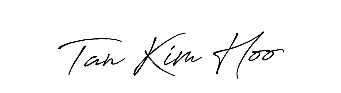Make a short Tan Kim Hoo signature style. Manage your documents anywhere anytime using Antro_Vectra_Bolder. Create and add eSignatures, submit forms, share and send files easily. Tan Kim Hoo signature style 7 images and pictures png