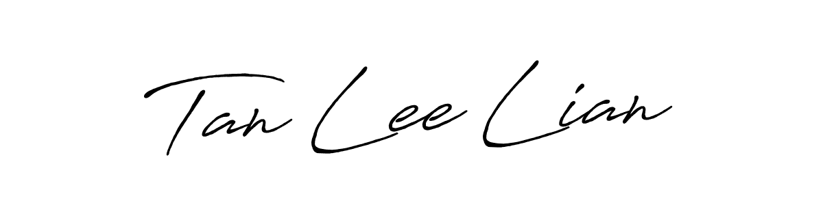 The best way (Antro_Vectra_Bolder) to make a short signature is to pick only two or three words in your name. The name Tan Lee Lian include a total of six letters. For converting this name. Tan Lee Lian signature style 7 images and pictures png