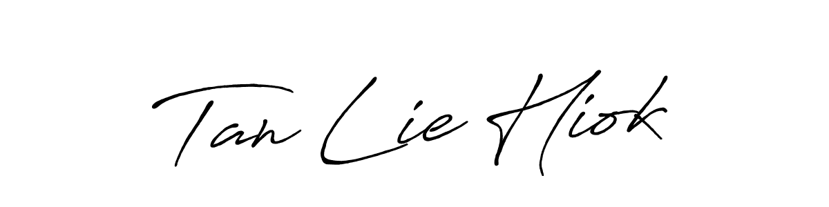 The best way (Antro_Vectra_Bolder) to make a short signature is to pick only two or three words in your name. The name Tan Lie Hiok include a total of six letters. For converting this name. Tan Lie Hiok signature style 7 images and pictures png