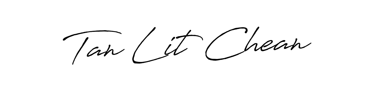 How to Draw Tan Lit Chean signature style? Antro_Vectra_Bolder is a latest design signature styles for name Tan Lit Chean. Tan Lit Chean signature style 7 images and pictures png