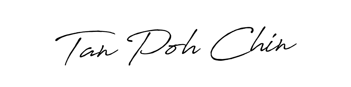 The best way (Antro_Vectra_Bolder) to make a short signature is to pick only two or three words in your name. The name Tan Poh Chin include a total of six letters. For converting this name. Tan Poh Chin signature style 7 images and pictures png