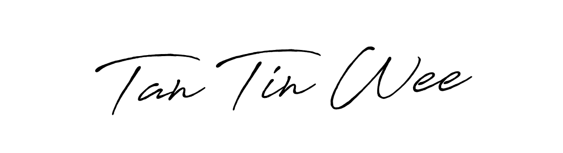 Use a signature maker to create a handwritten signature online. With this signature software, you can design (Antro_Vectra_Bolder) your own signature for name Tan Tin Wee. Tan Tin Wee signature style 7 images and pictures png