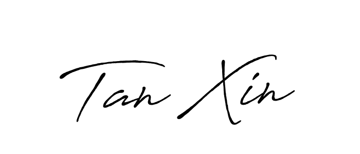Also You can easily find your signature by using the search form. We will create Tan Xin name handwritten signature images for you free of cost using Antro_Vectra_Bolder sign style. Tan Xin signature style 7 images and pictures png