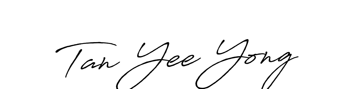 The best way (Antro_Vectra_Bolder) to make a short signature is to pick only two or three words in your name. The name Tan Yee Yong include a total of six letters. For converting this name. Tan Yee Yong signature style 7 images and pictures png